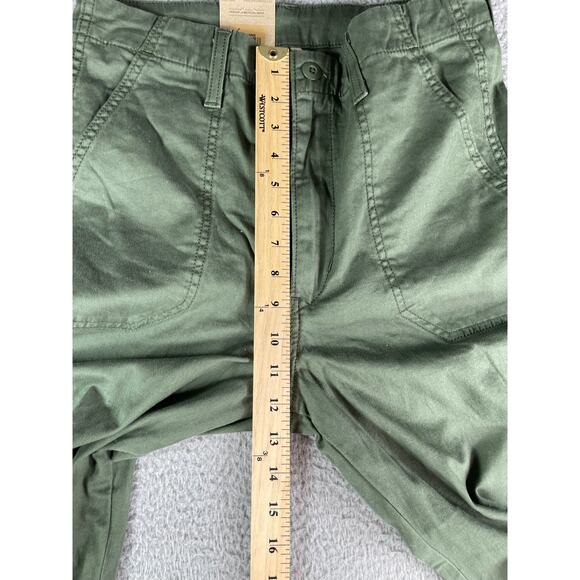 Levi's Pants Womens W29 L27 Green Combat Surplus Straight High-Rise Khaki NWT - Picture 4 of 10